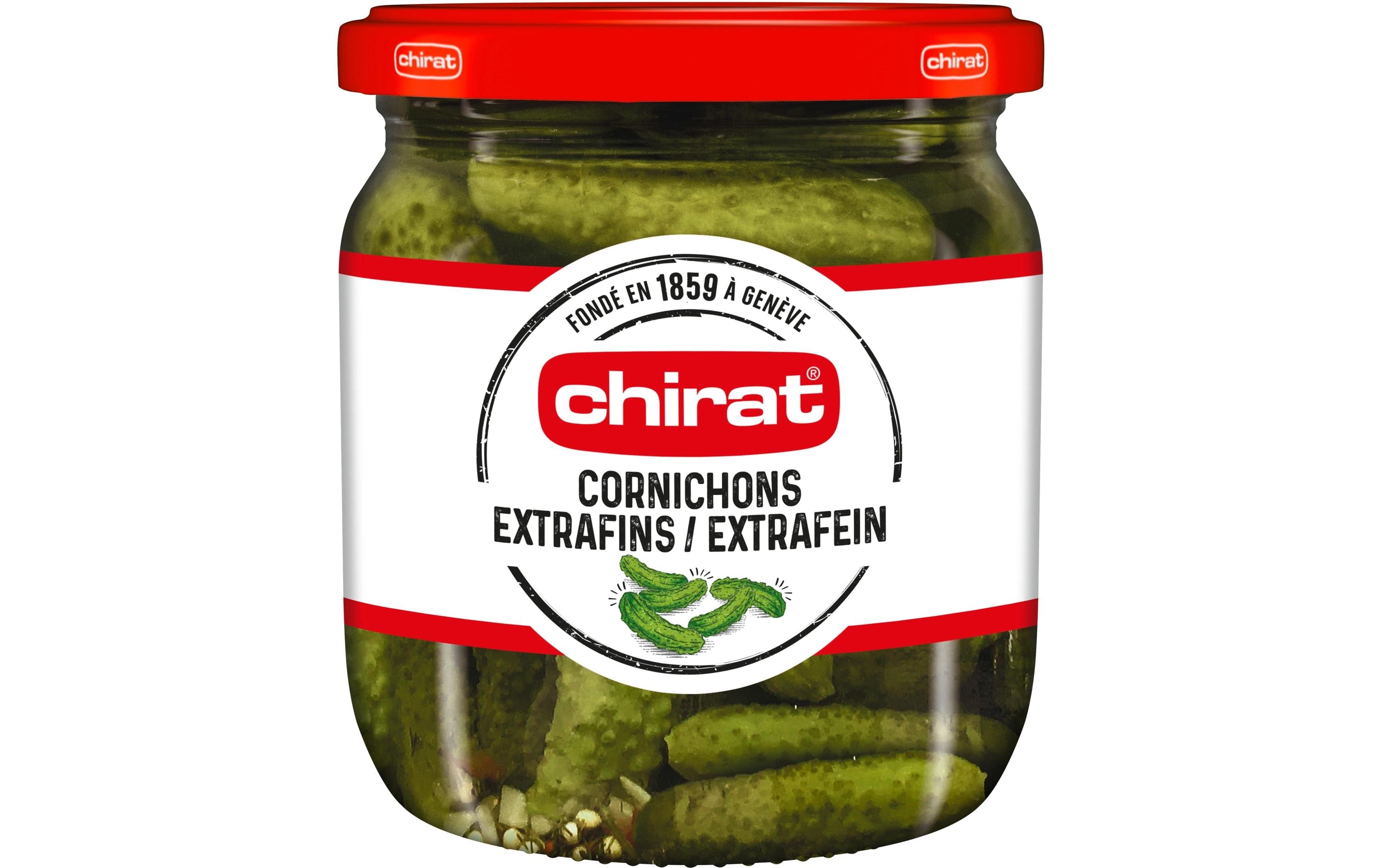 Chirat Cornichons Extra – 390 g
