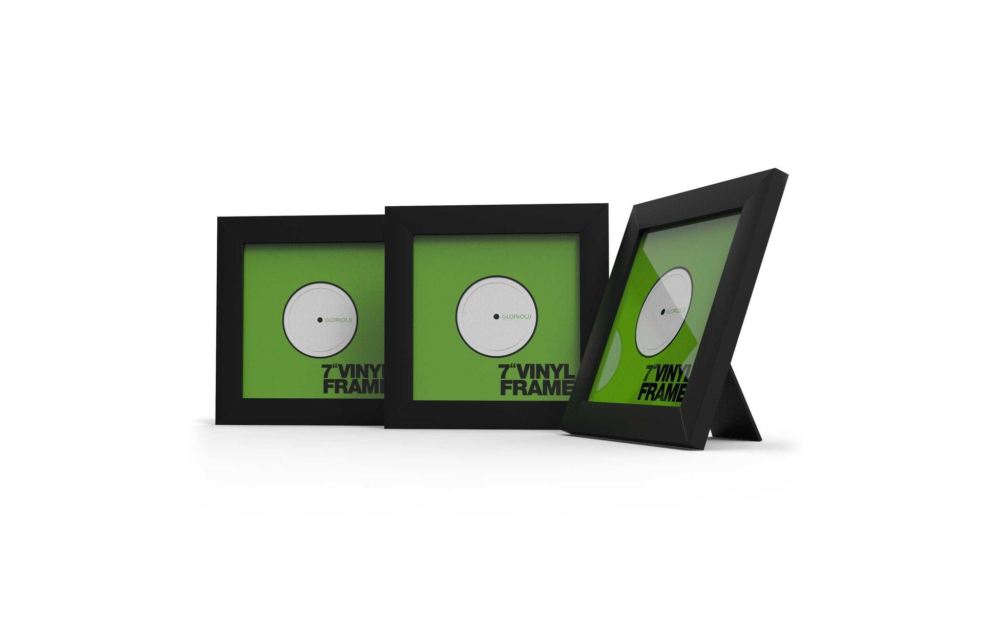 Glorious Gaming Glorious Bilderrahmen – für 17,8 cm – Vinyl, Schwarz – 3-teilig