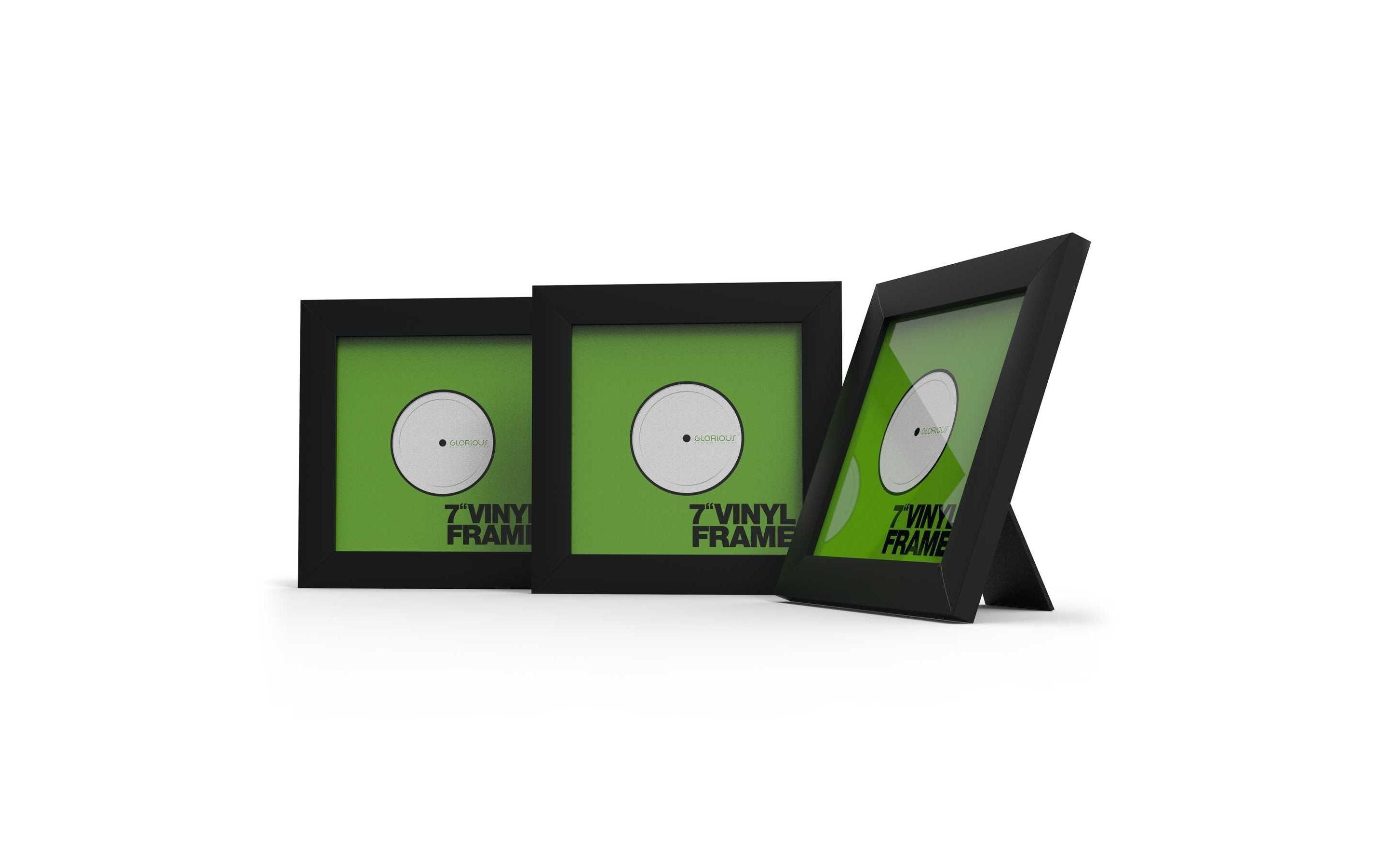 Glorious Gaming Glorious Bilderrahmen – für 17,8 cm – Vinyl, Schwarz – 3-teilig