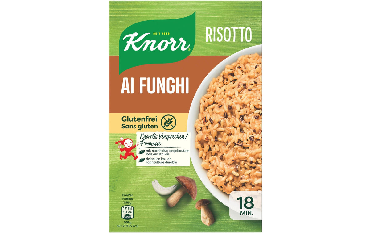 Knorr Risotto Pilze vegan – 250 g