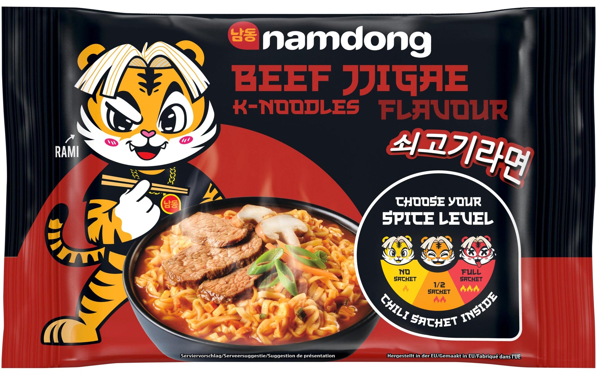 Namdong Instantnudeln Rind Jjigae – 120 g