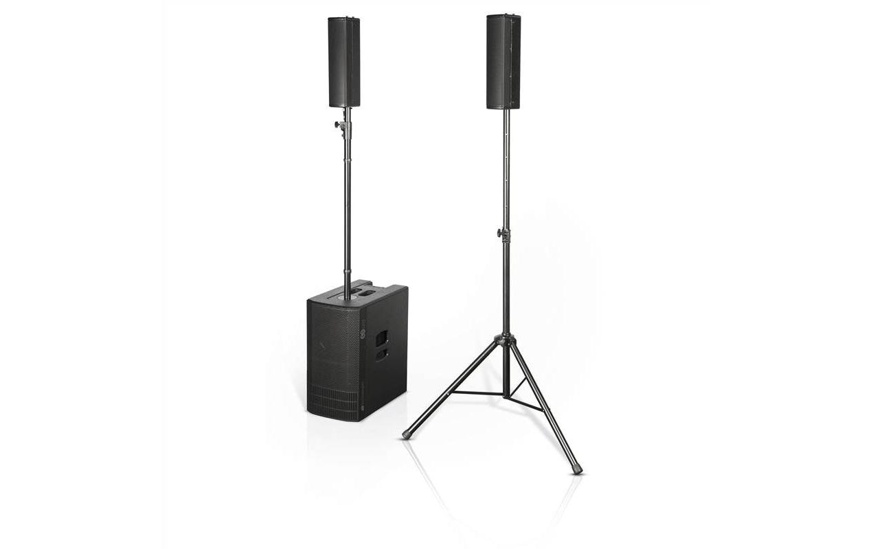 DB Technologies ES 1203 – 2.1-Lautsprecherset – Aktiv, 1200 W – Schwarz