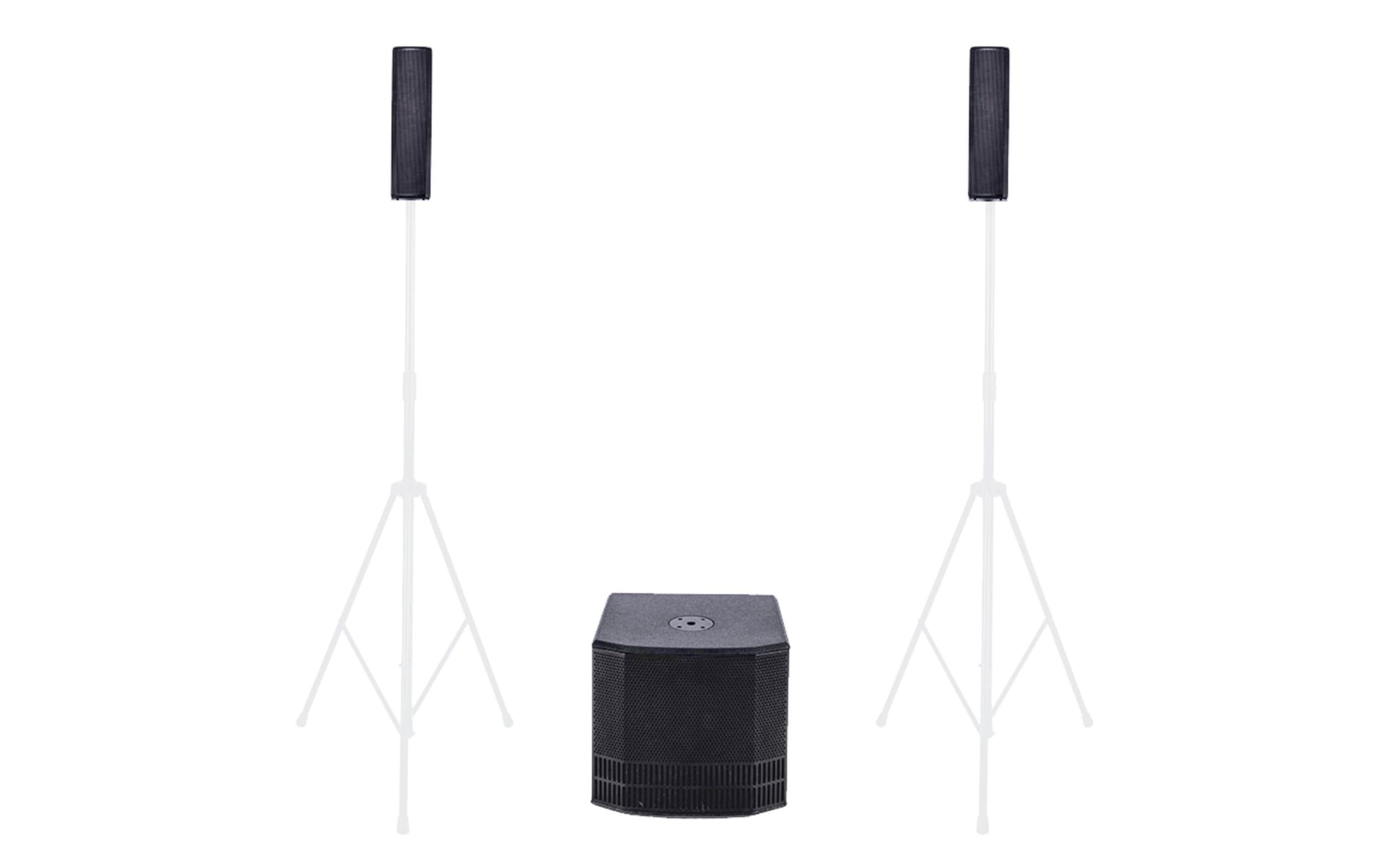 DB Technologies ES 503 – Aktivlautsprecher – 3-Wege, 1000 W, Bluetooth, integrierter DSP – Schwarz