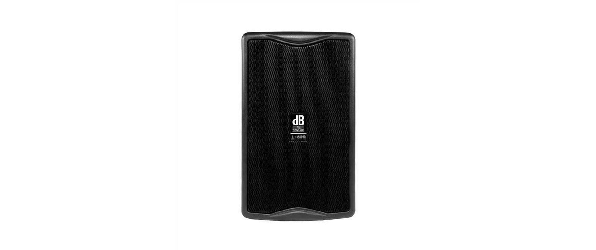 DB Technologies L160D – Aktivlautsprecher – 2-Wege, 2×5″ Koaxial – Schwarz