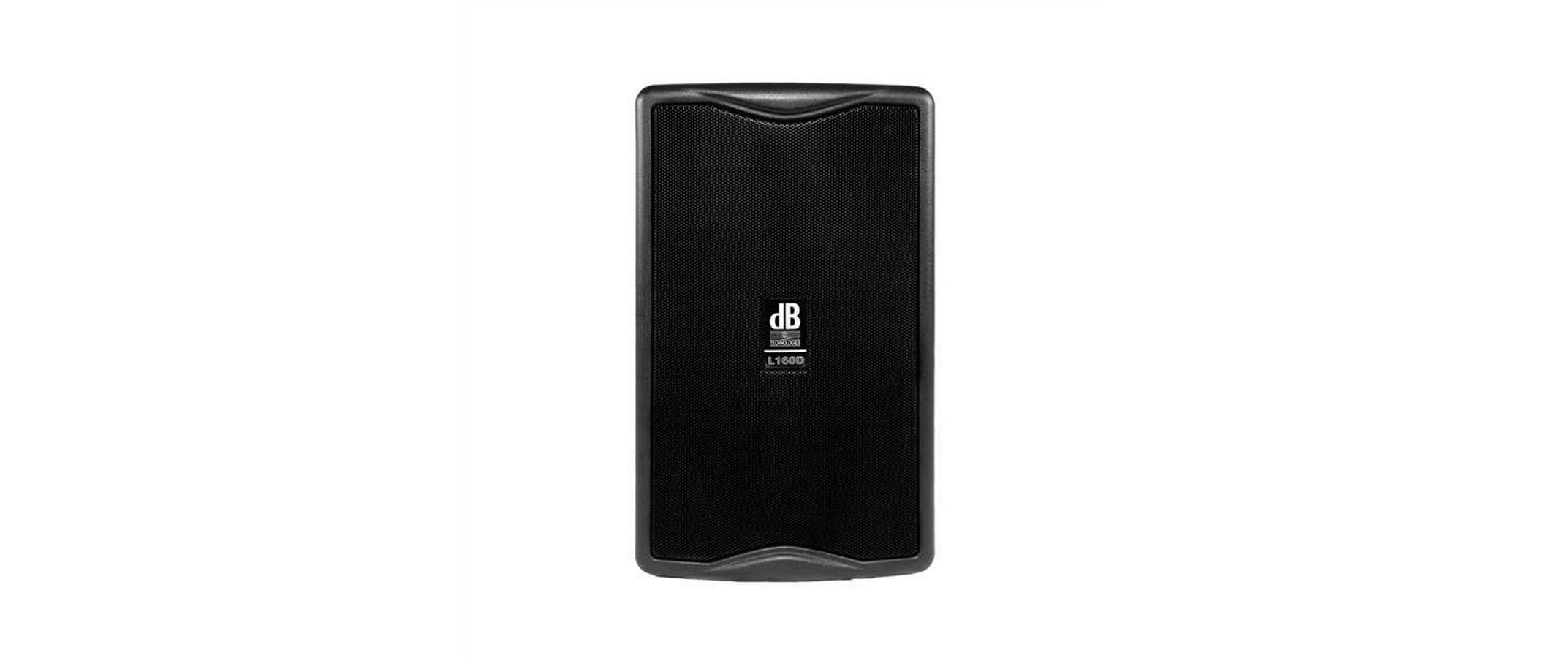 DB Technologies L160D – Aktivlautsprecher – 2-Wege, 2×5″ Koaxial – Schwarz