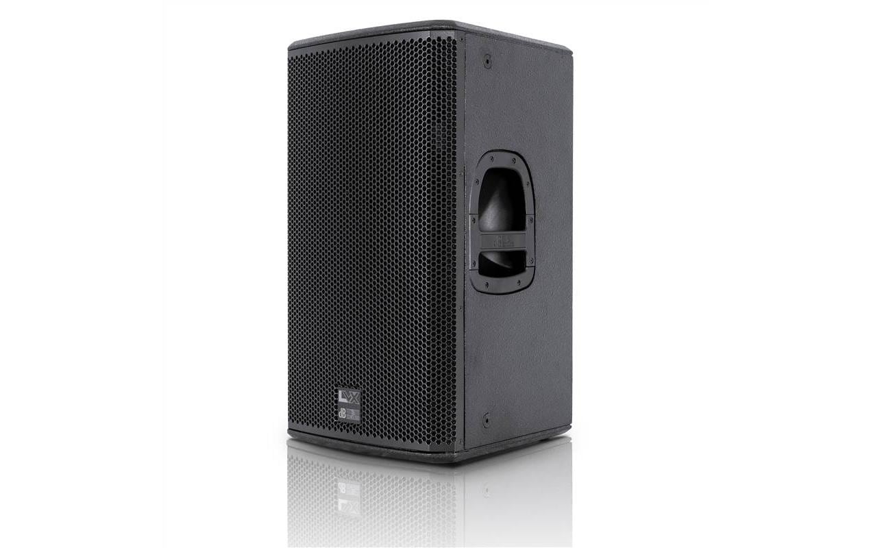 DB Technologies LVX-12 – Aktivlautsprecher – 2-Wege, 12" Treiber, Integrierter DSP, flugfähig, Schwarz