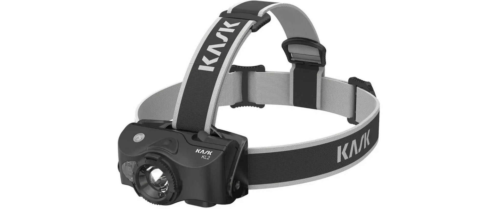 Kask Stirnlampe KL-2 – 600 lm, 200 m, IP54, Laufzeit 40 h – Schwarz-Weiss