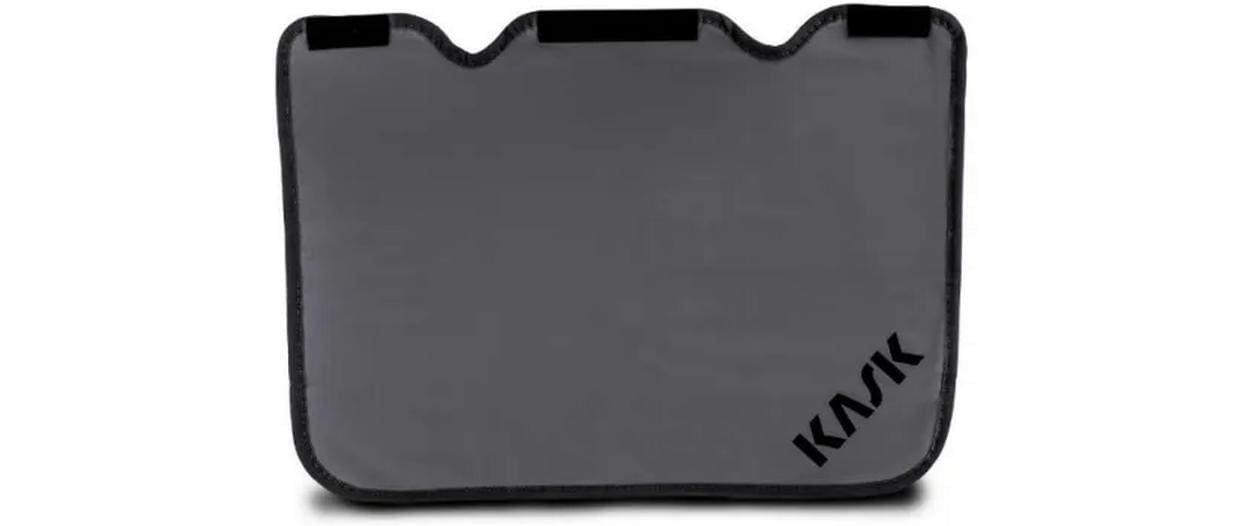 Kask Nackenschutz – Grösse 51 – für Kask Superplasma, Grau, Cordura/Elasthan, Breite 3,3 cm