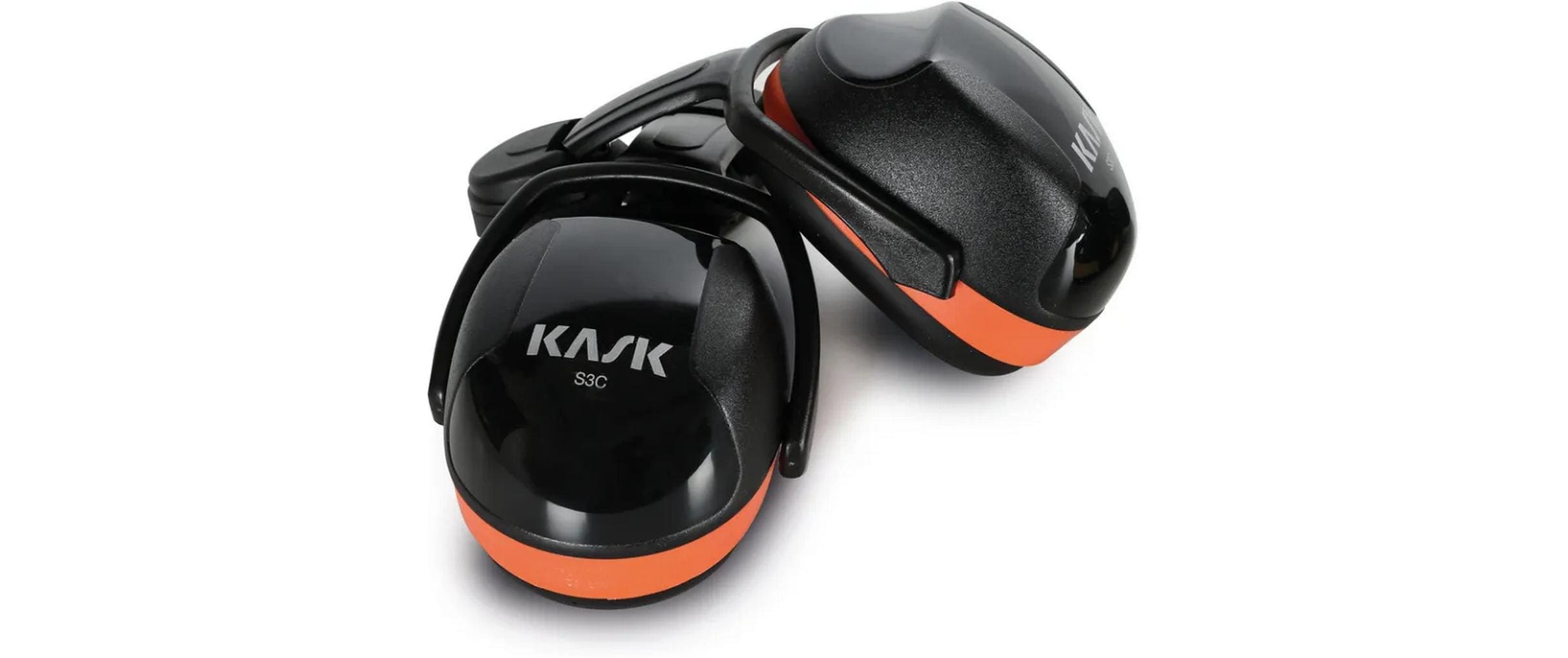 Kask Kapselgehörschutz – Orange/Schwarz – für KASK-Helme