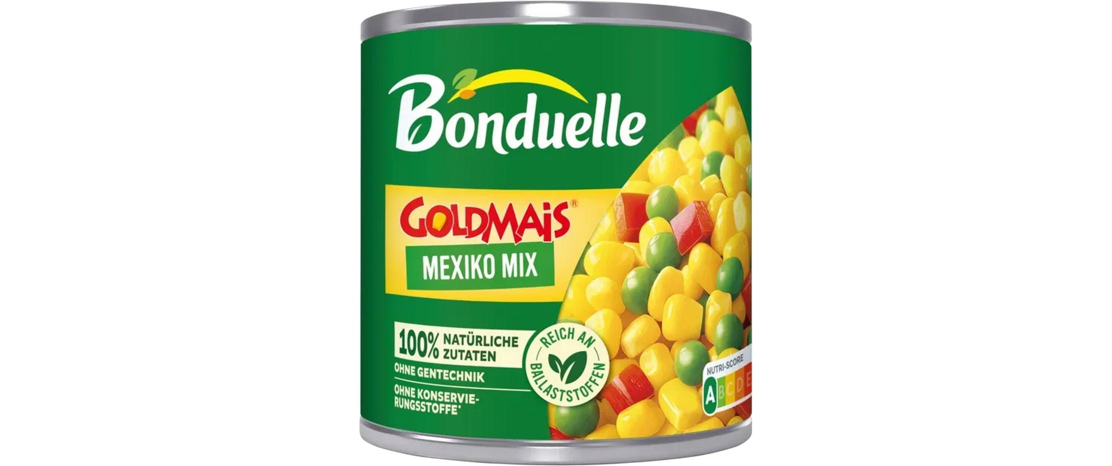Bonduelle Gemüsemischung Goldmais Mexiko Mix – vegan – 300 g