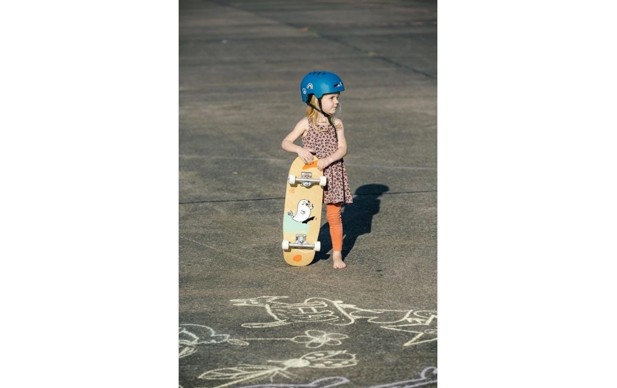 Loomi boards BroTection – Schutzhelm Dino – Grösse S, Blau