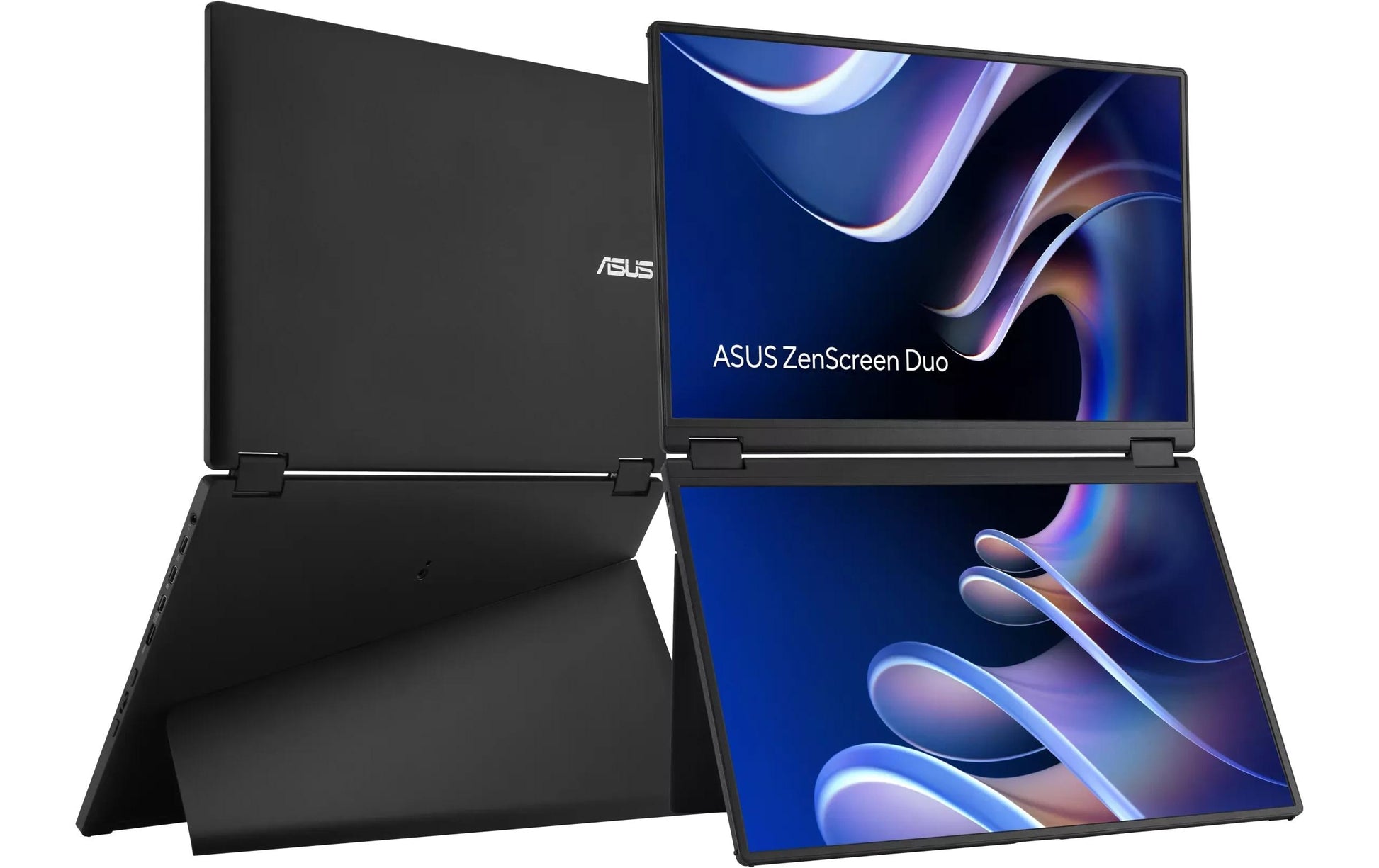 ASUS ZenScreen Duo MB14FCD – 13", 1920 × 1200, IPS, USB-C 60 W