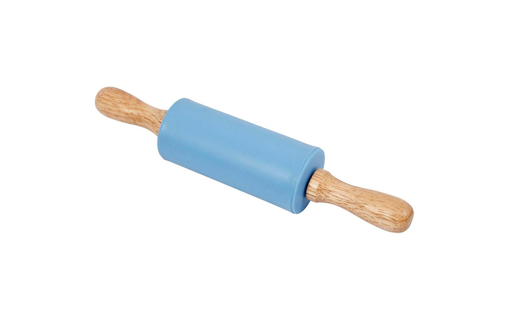 Creativ Company – Teigrolle Ø 4,5 × 23 cm, Silikon, Hellblau