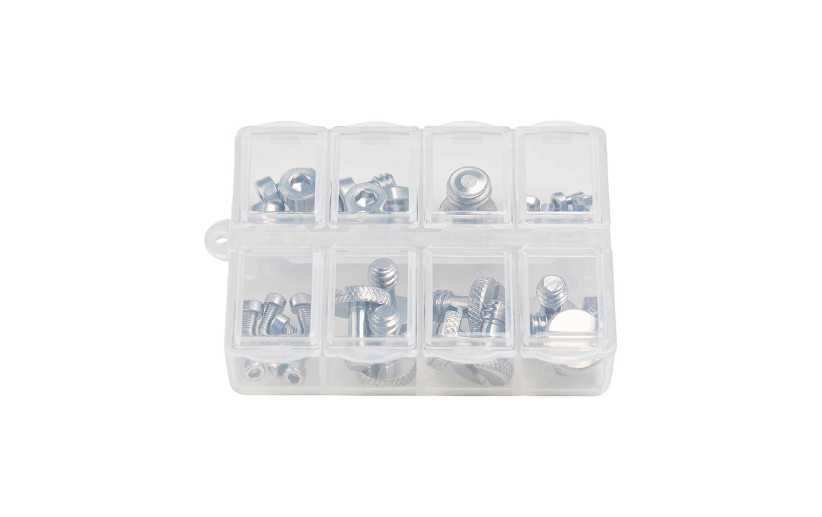 SmallRig Schraubensatz – Edelstahl, 1/4"-20 & 3/8"-16 – für Cages, Griffe, Stativplatten usw. – 35er-Pack
