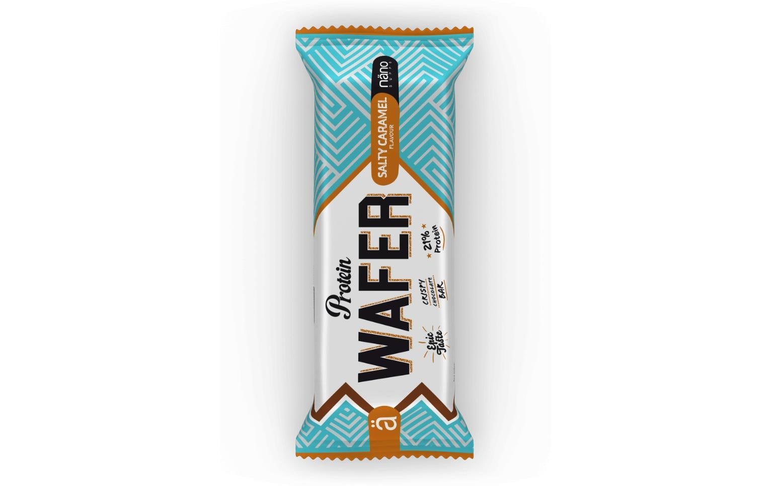 Näno Protein-Waffel – Gesalzenes Karamell – 12 × 40 g