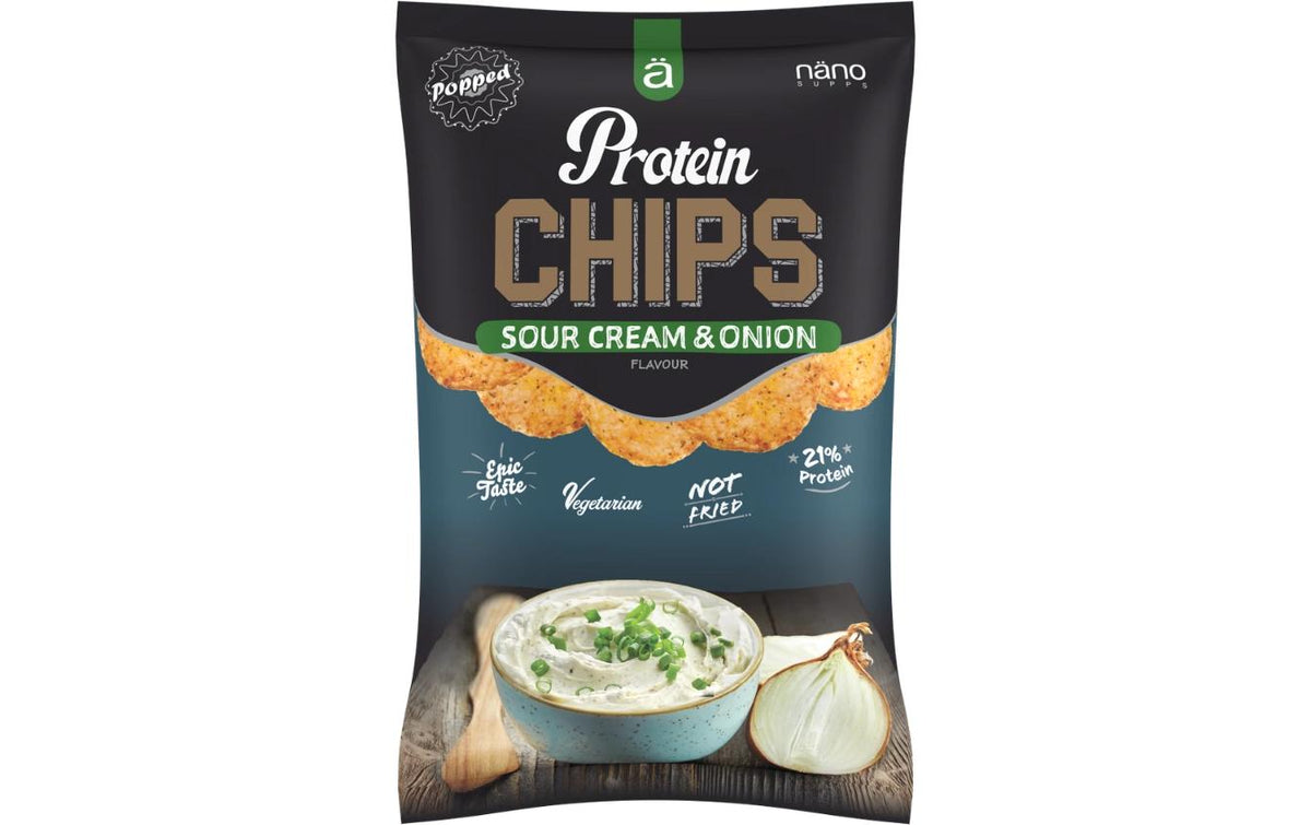 Näno Chips – Sauerrahm & Zwiebel, Protein – 40 g