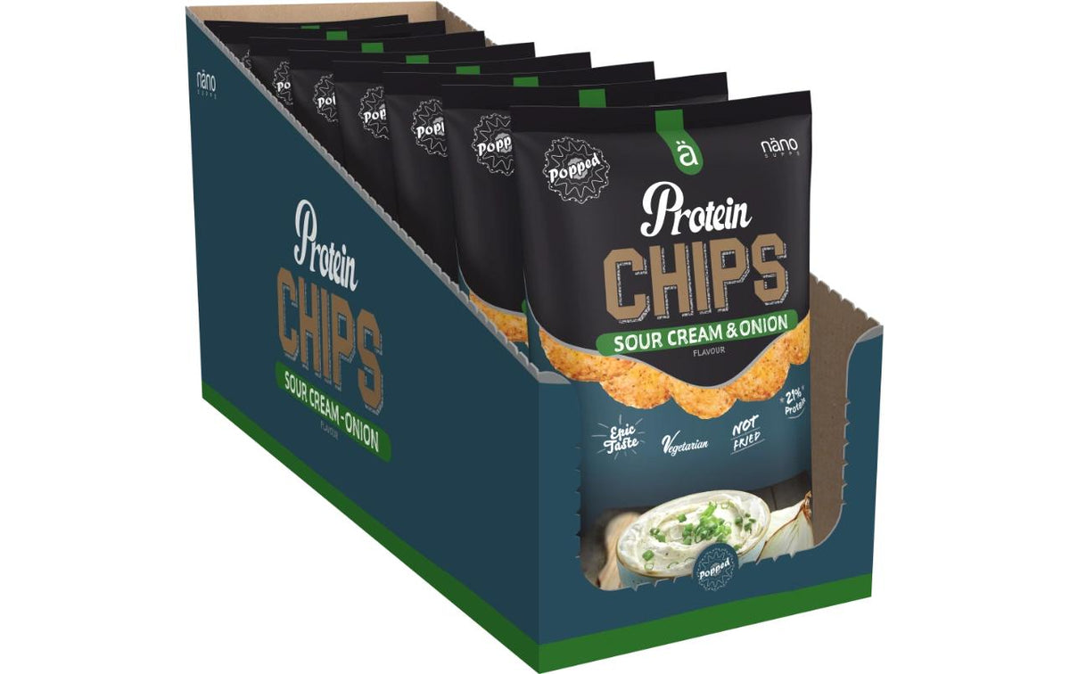 Näno Chips – Sauerrahm & Zwiebel, Protein – 40 g