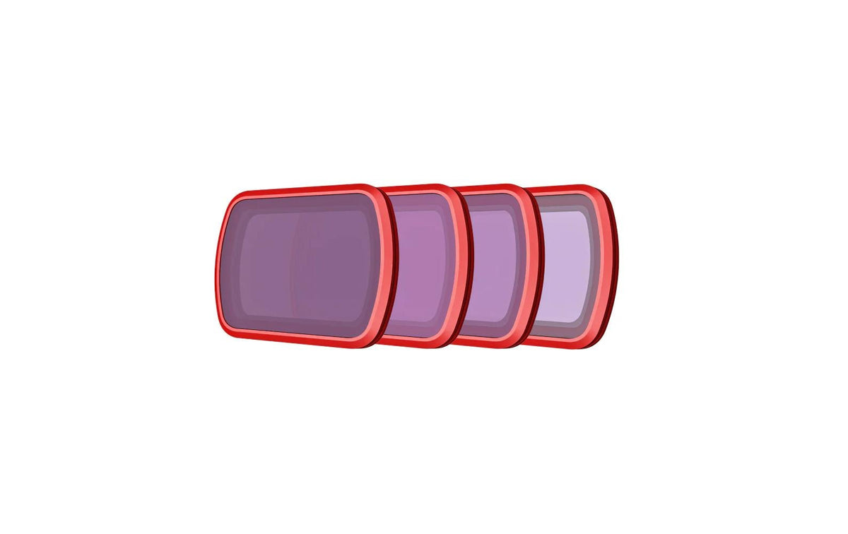 PGYTECH Osmo Pocket ND-Filter-Set – ND8/16/32/64 – für Osmo Pocket 3 und 4