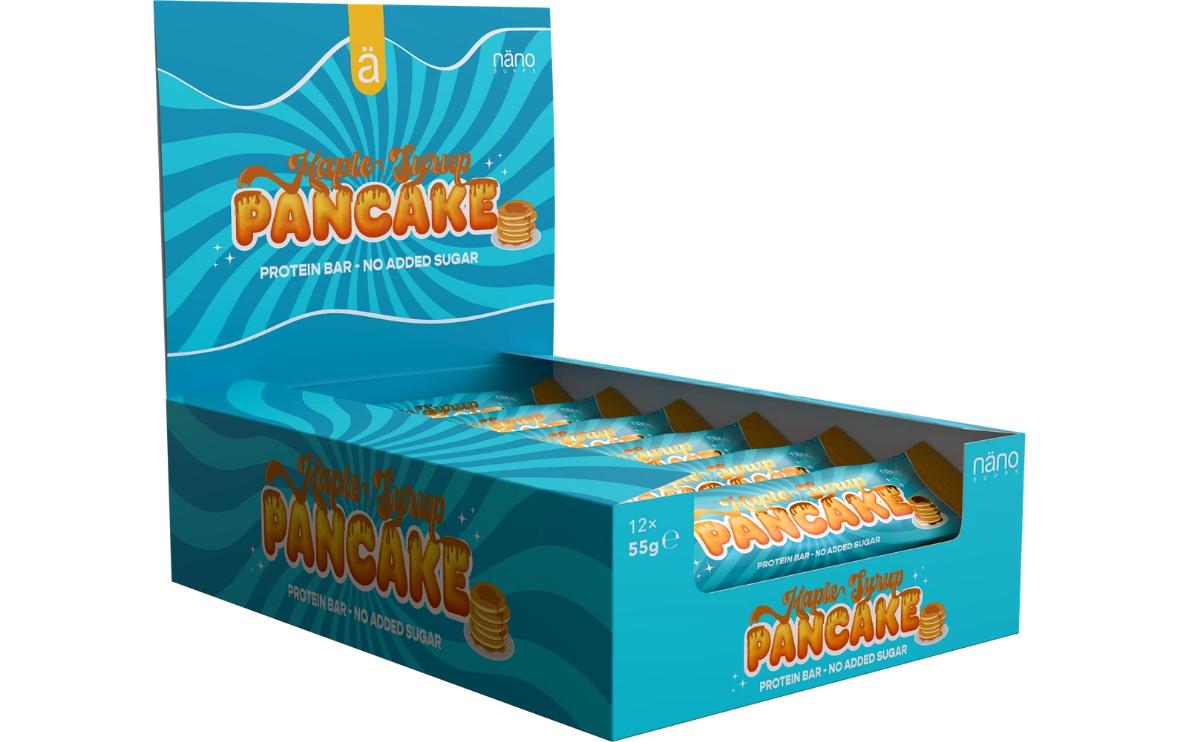 Näno Protein-Riegel – Pancake & Ahornsirup – 12 × 55 g