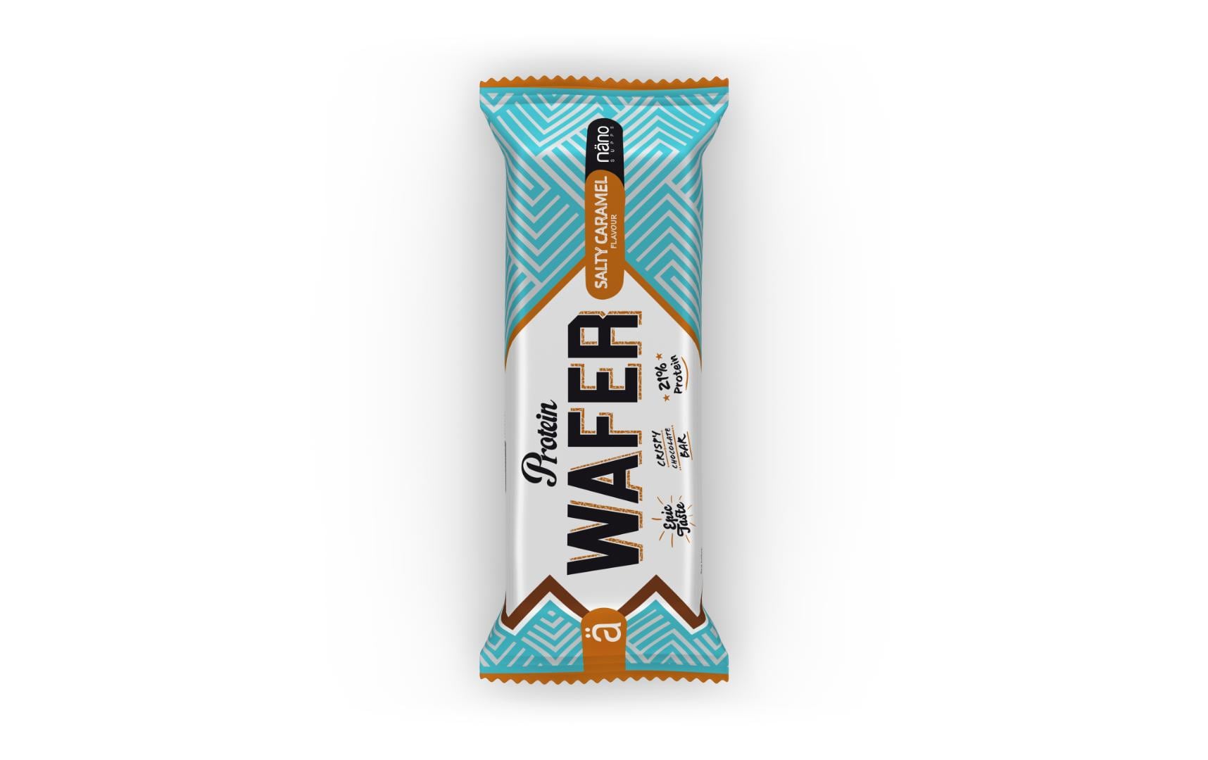Näno Protein-Waffel – Gesalzenes Karamell – 12 × 40 g
