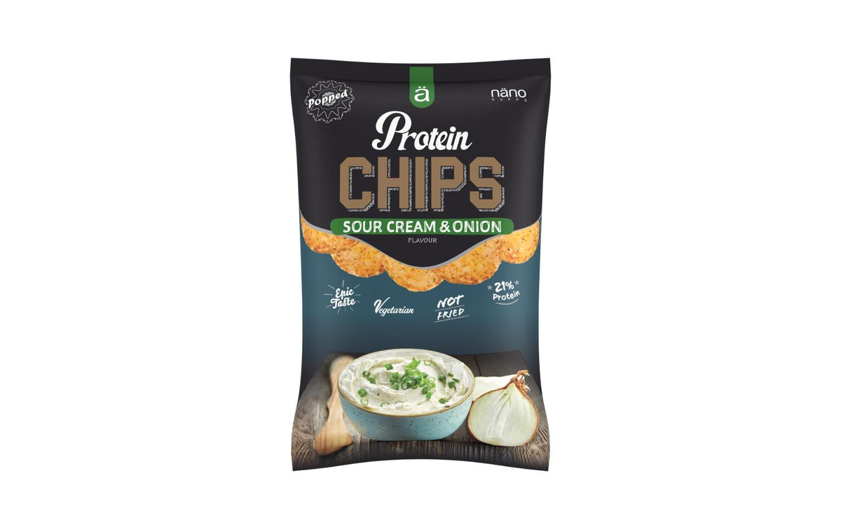 Näno Chips – Sauerrahm & Zwiebel, Protein – 40 g