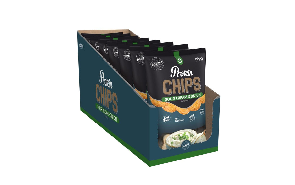 Näno Chips – Sauerrahm & Zwiebel, Protein – 40 g