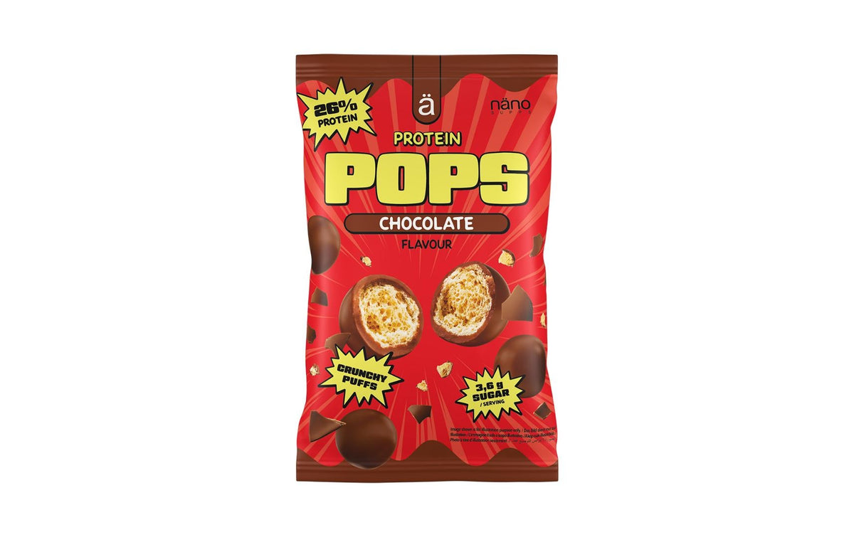 Näno High Protein Pops Protein-Riegel – Milchschokolade – 12 × 38 g