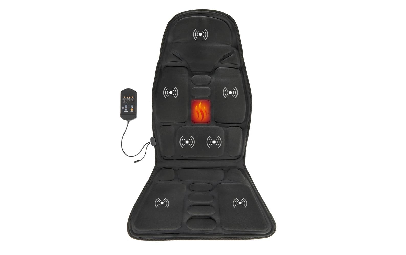 Vitalmaxx Massagesitzauflage – Vibrationsmassage mit Wärmefunktion – 49 × 115 cm
