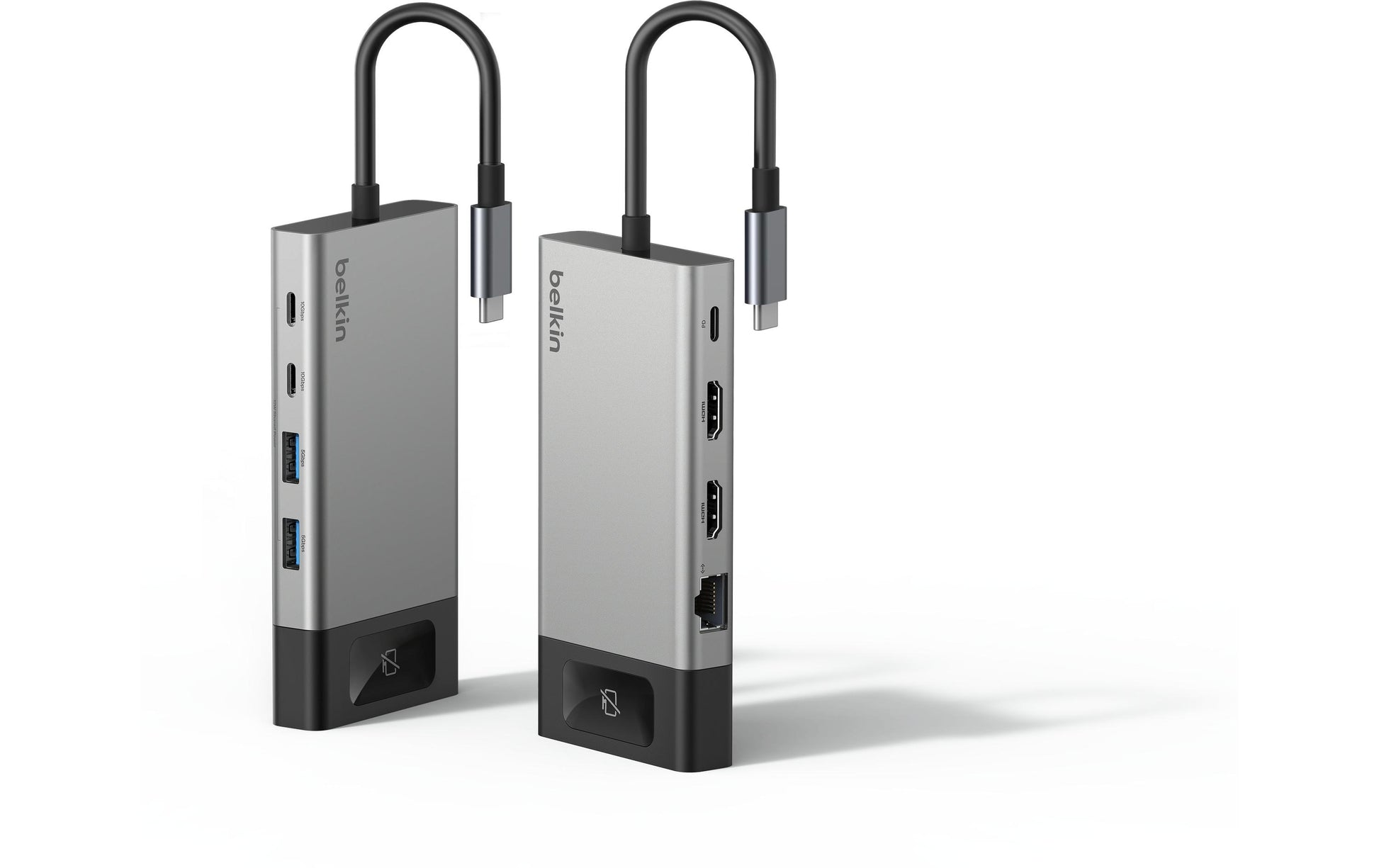 Belkin Connect USB-Hub – USB-C, HDMI, für Windows/Mac/ChromeOS
