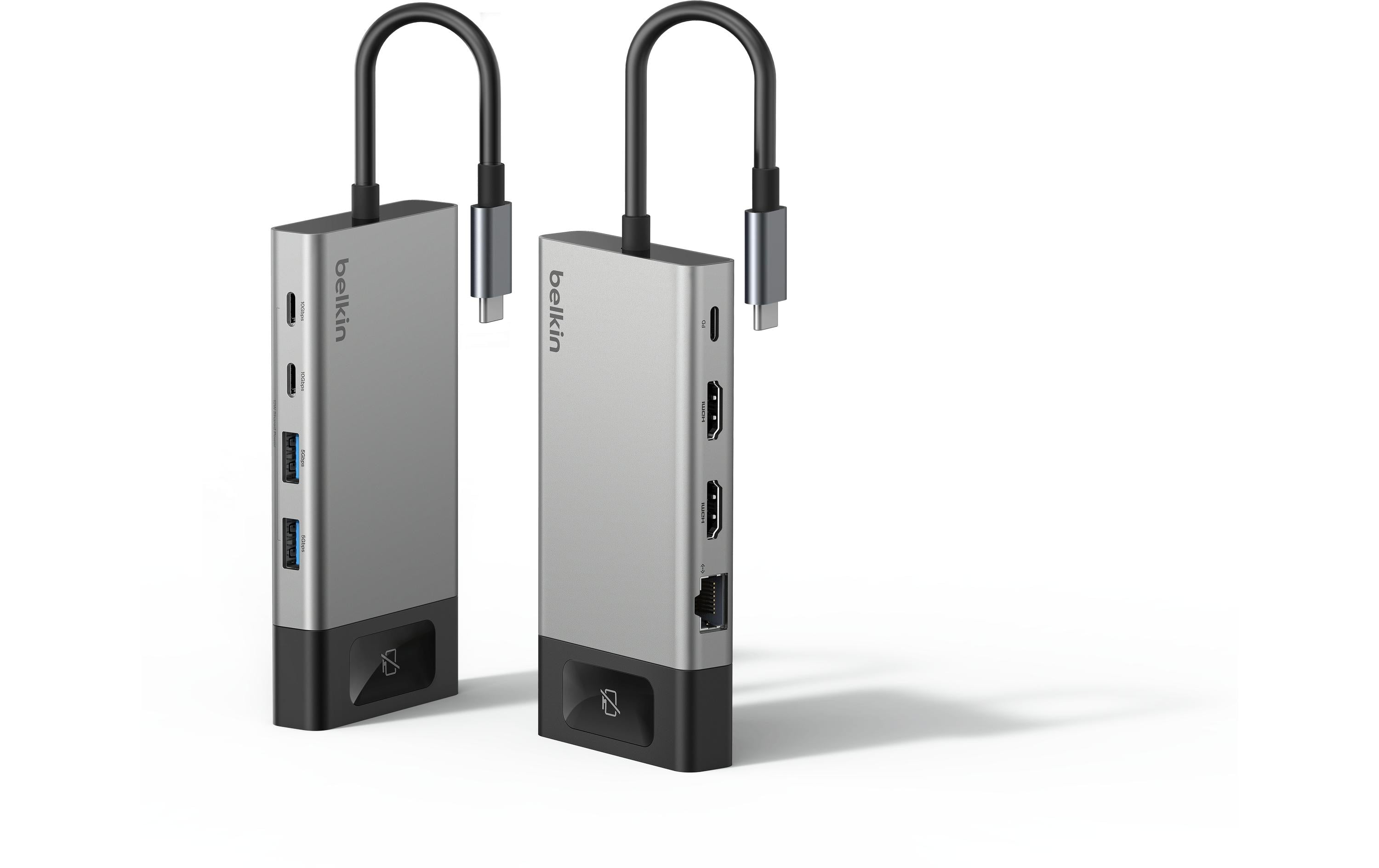 Belkin Connect USB-Hub – USB-C, HDMI, für Windows/Mac/ChromeOS