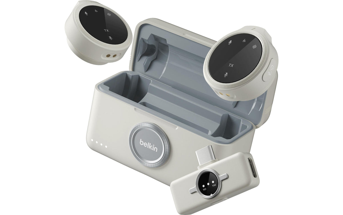 Belkin Stage Dual – Kabelloses Mikrofon-Set