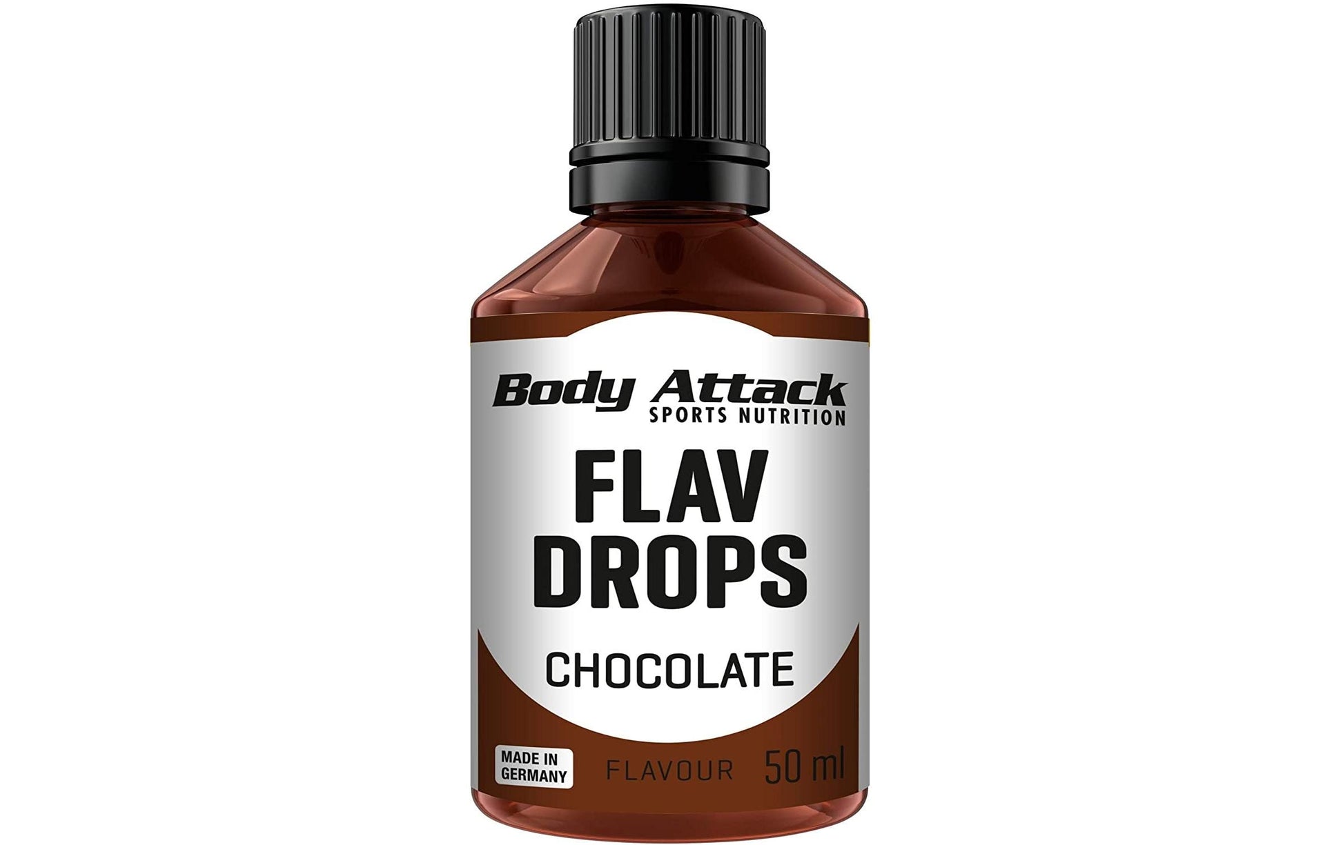 Body Attack – Süssungsmittel flüssig, Schokolade – 50 ml, Vegan