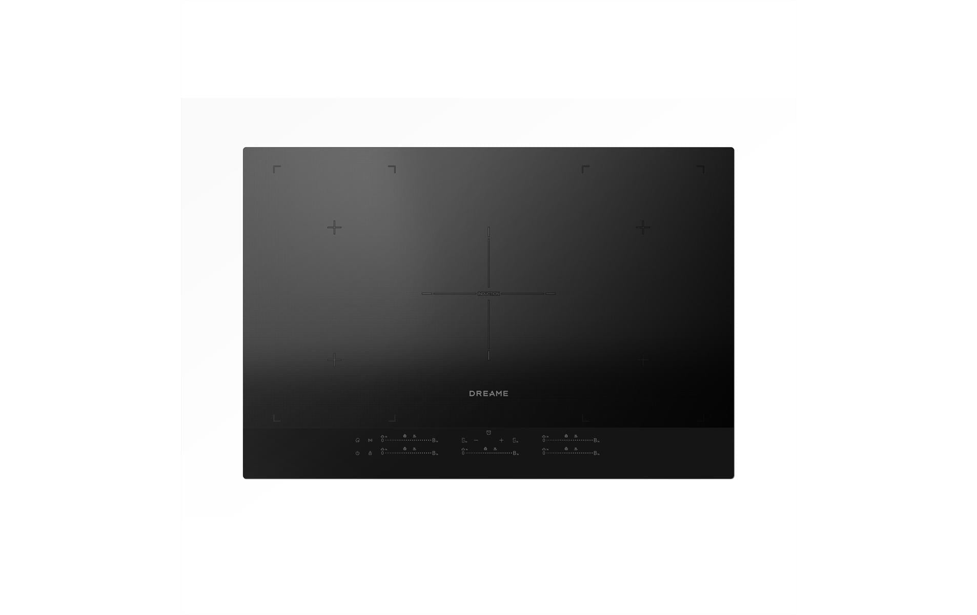 Dreame Induktions-Kochfeld EZ60PRO CD3 – 7,4 kW, Induktion/Glaskeramik, 5 Kochfelder, 77×52×6 cm