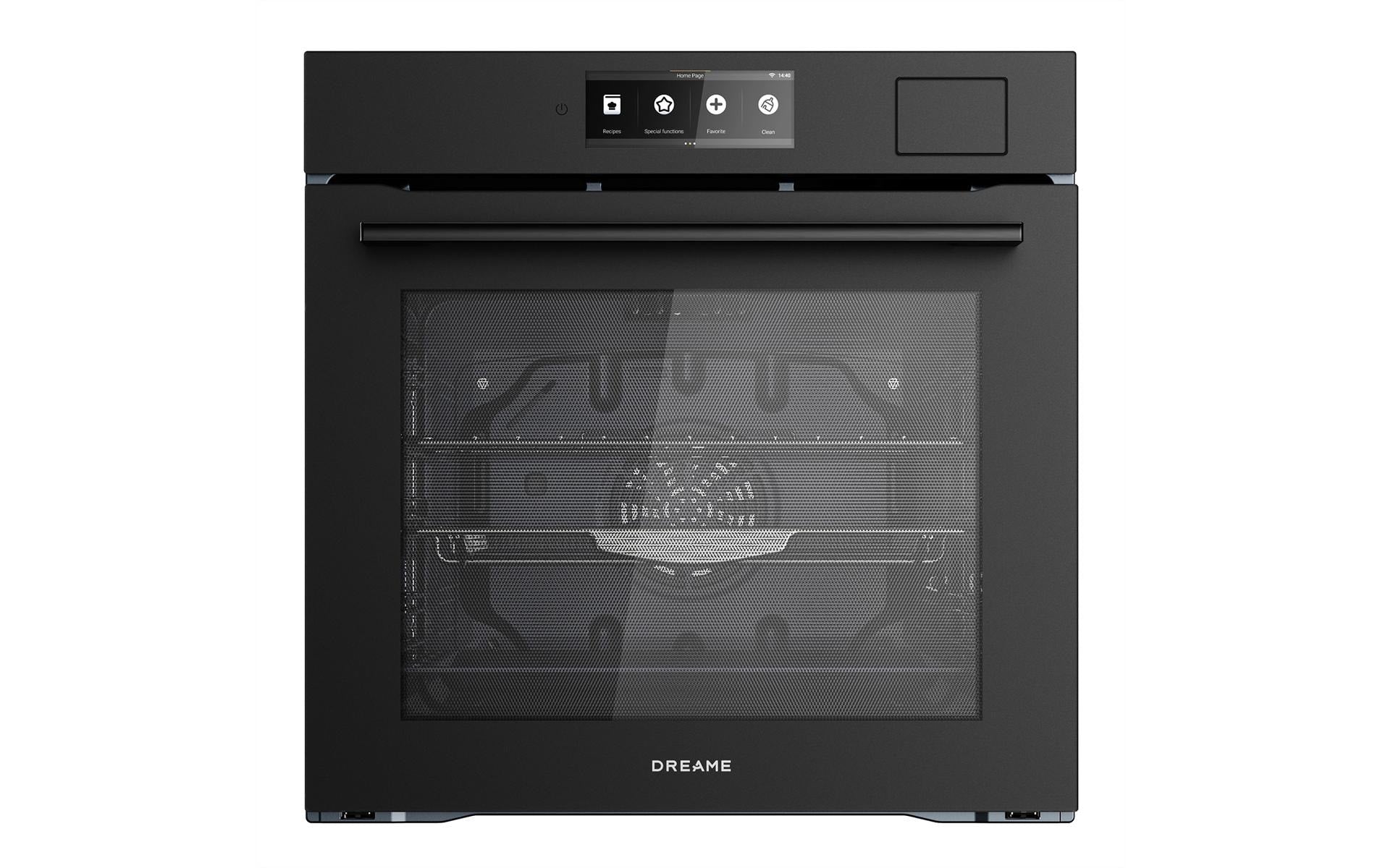 Dreame Einbau-Backofen OZ60PRO – 81 l, Dampf & Heissluft, 1600 W – schwarz