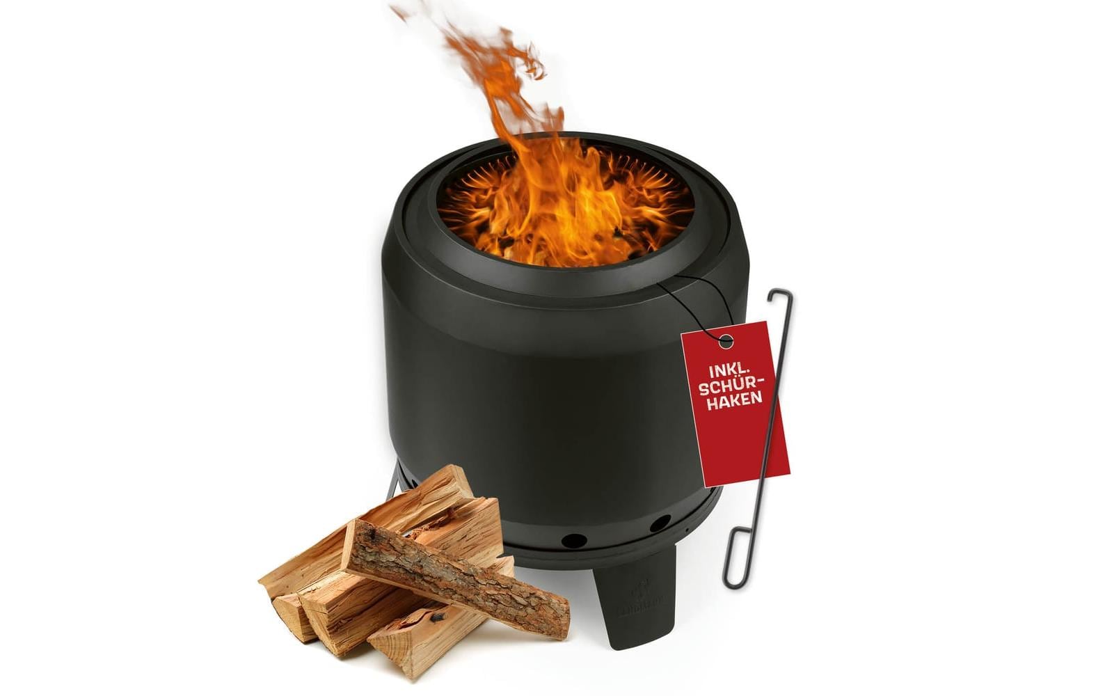 Landmann Feuerkorb – Ø 50 × 57 cm – Stahl, schwarz