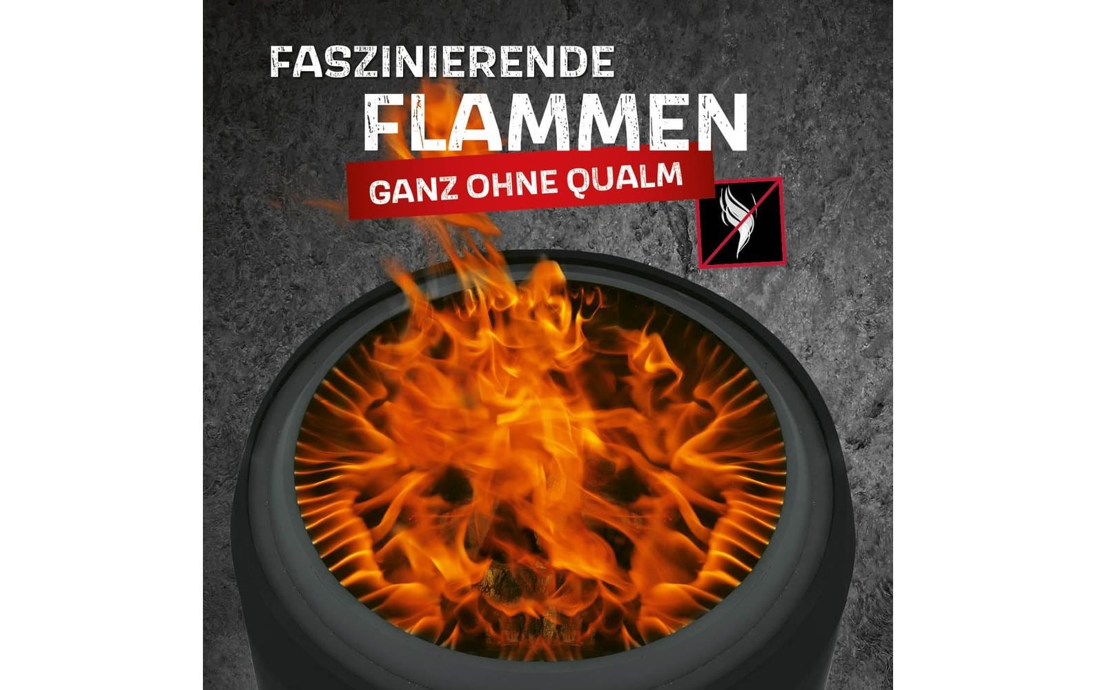 Landmann Feuerkorb – Ø 50 × 57 cm – Stahl, schwarz