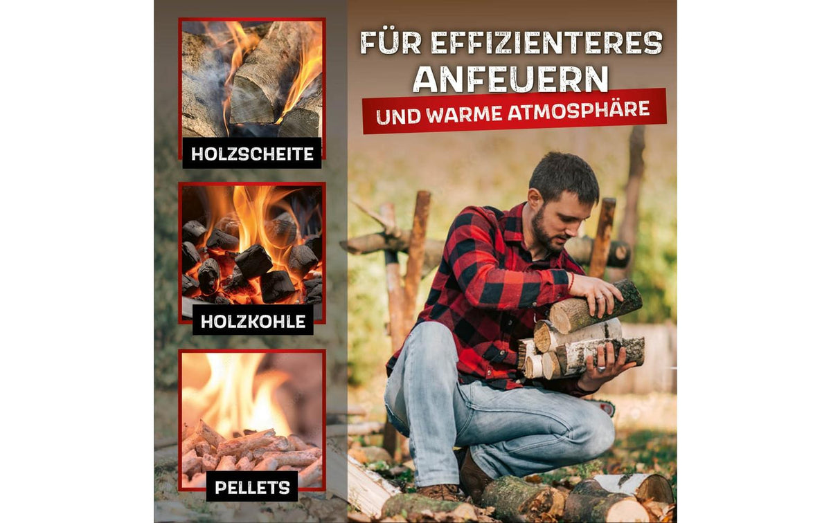 Landmann Feuerkorb – Ø 50 × 57 cm – Stahl, schwarz