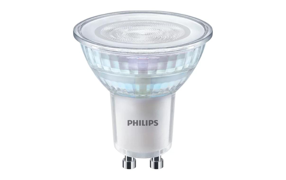 Philips Leuchtmittel GU10 – 355 lm, 3000 K, dimmbar, 36°