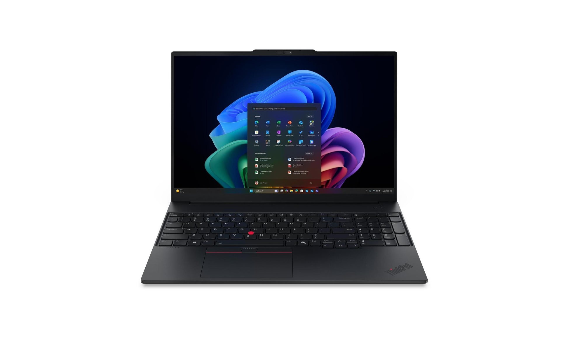 Lenovo ThinkPad E16 Gen 4 – 16", Core Ultra 7 355, 16 GB, 512 GB SSD, Win 11 Pro