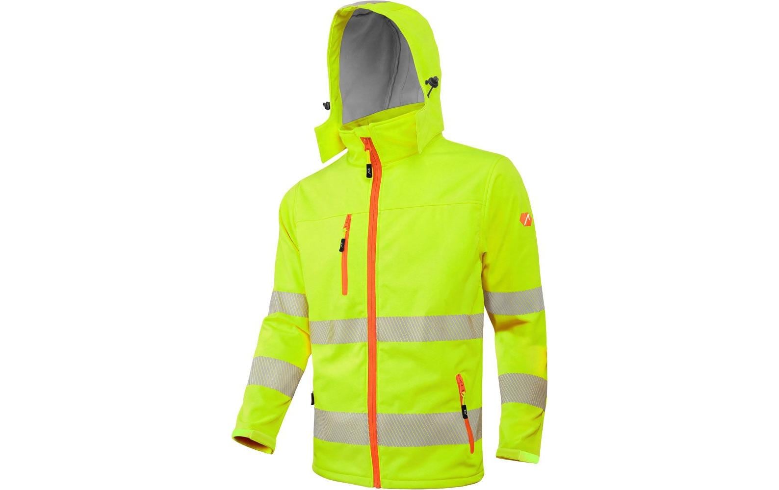 Ace Warnweste, Klasse 3 – Neongelb, 4XL – Polyester