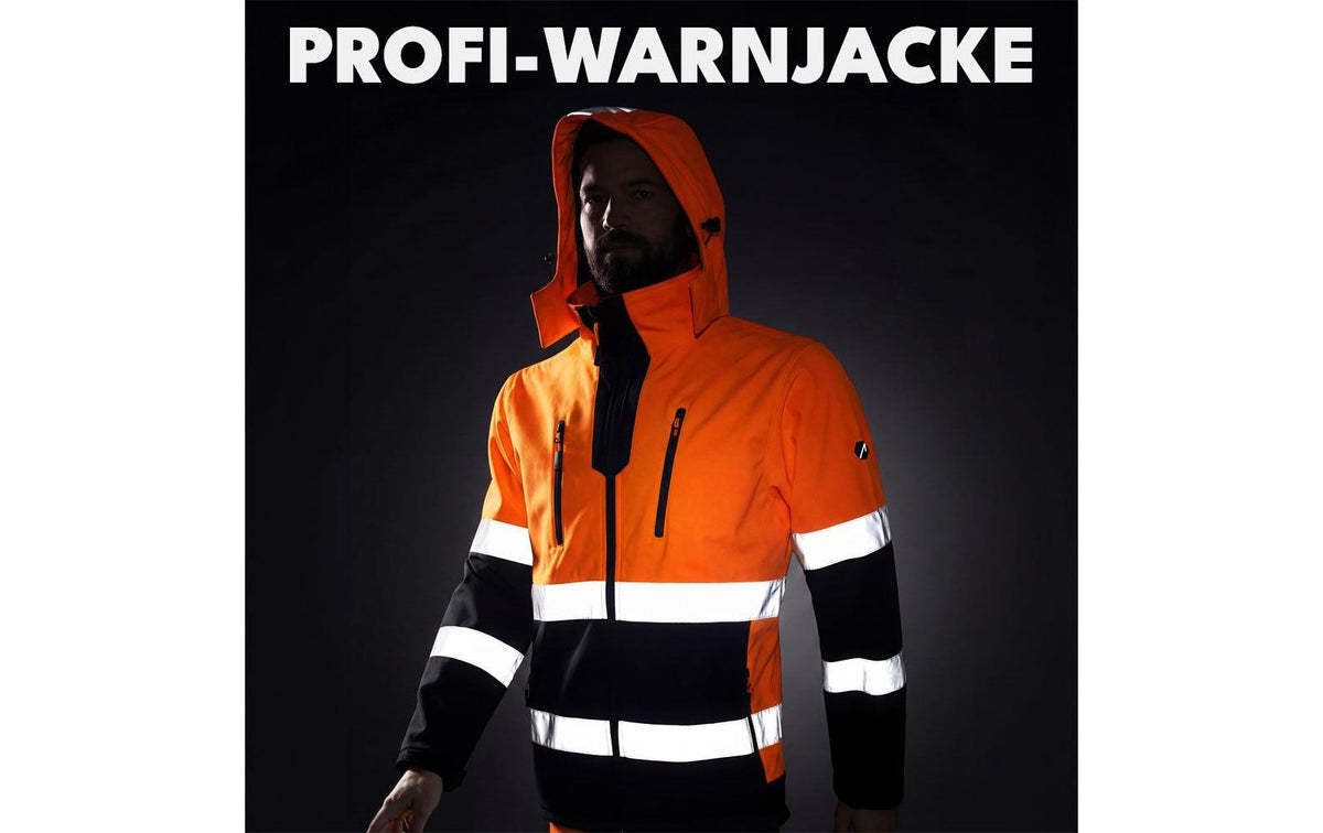 Ace Warnweste, Klasse 2 – Orange, XL, Polyester