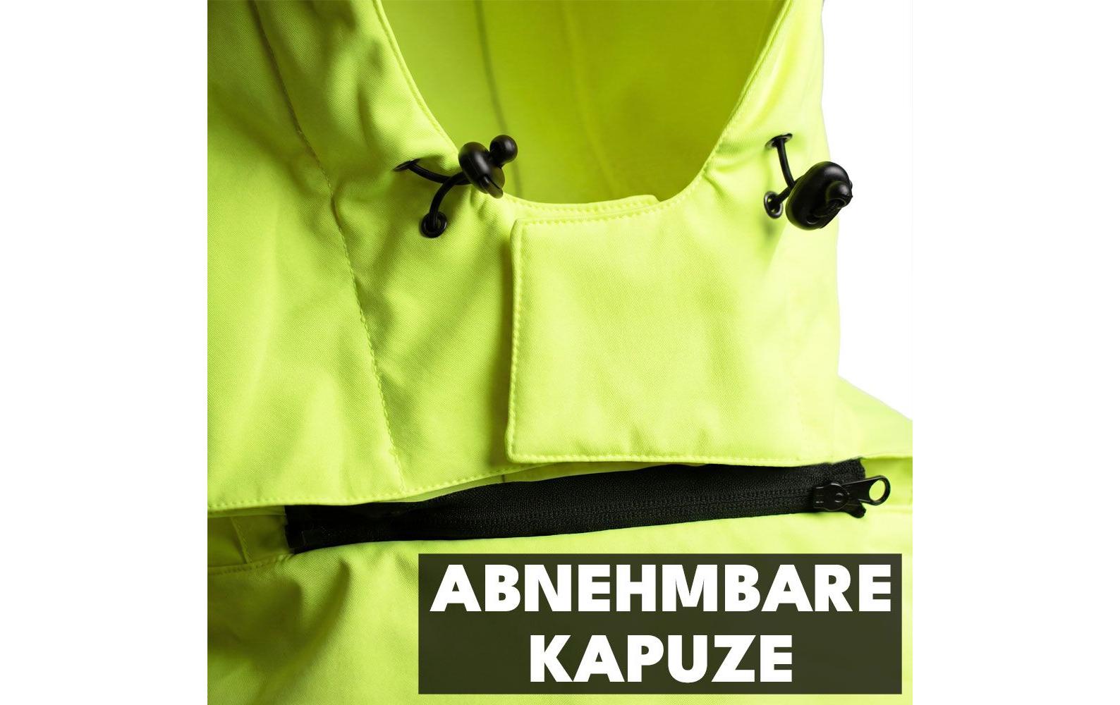ACE – Softshell-Warnjacke – 3XL – Gelb, Polyester, Klasse 2