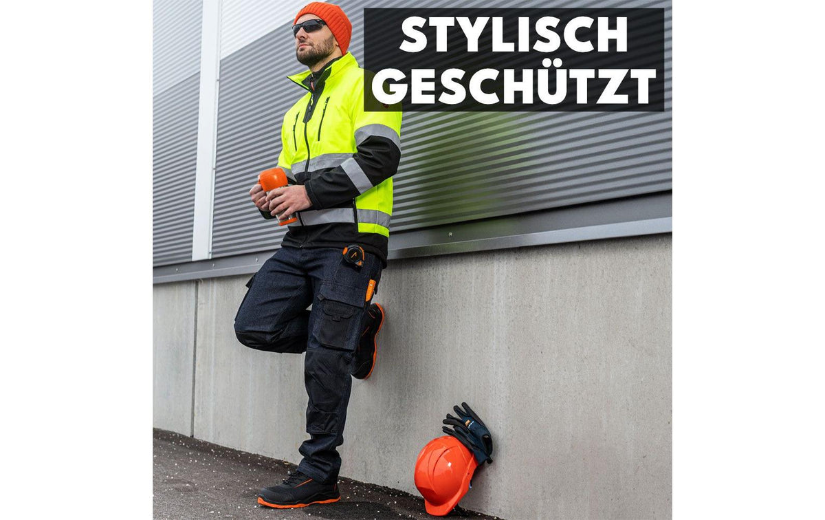 ACE – Warnweste, Klasse 2 – Gelb, XL, Polyester, für Herren