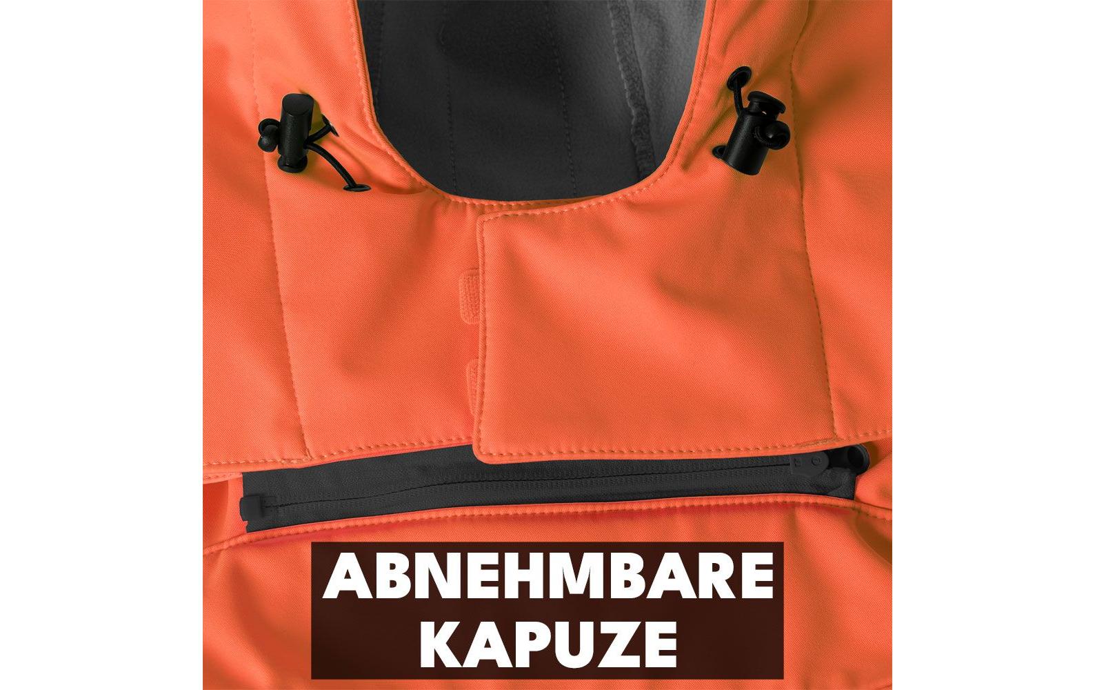Ace Warnjacke Neon Lite Softshell – 3XL, Klasse 3 – Orange, Polyester, Herren