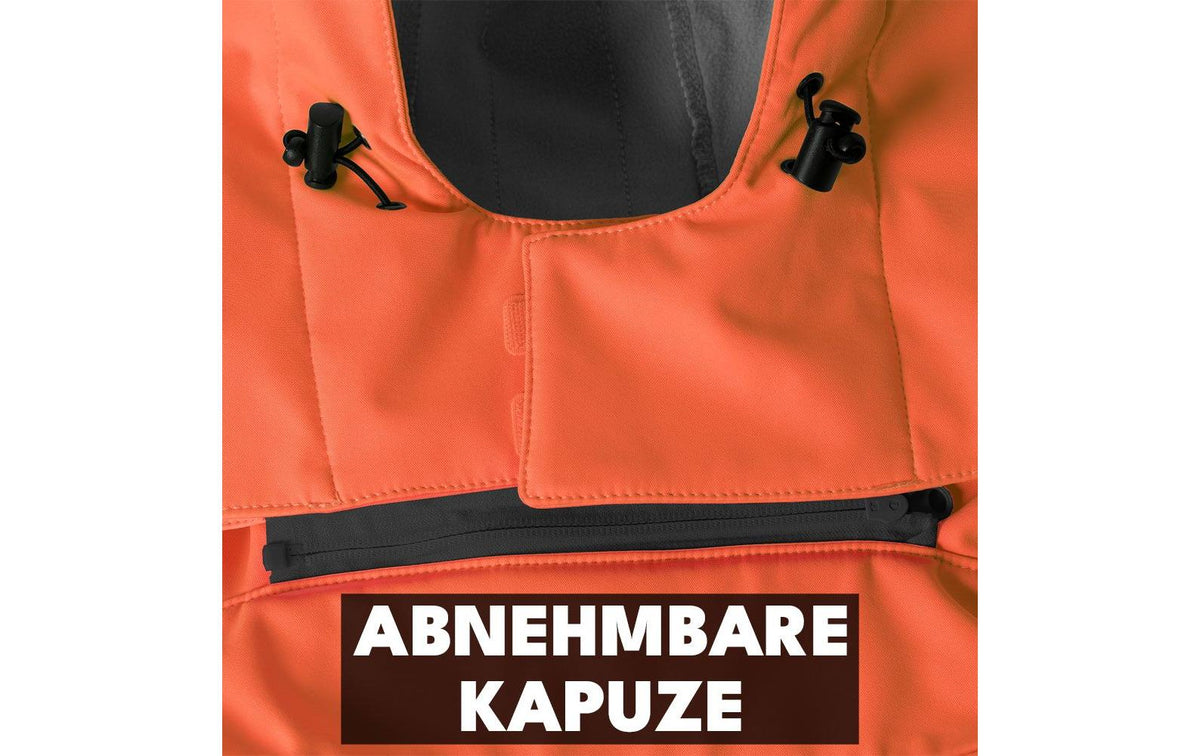 Ace Warnjacke, Klasse 3 – Orange, S, Polyester, Softshell
