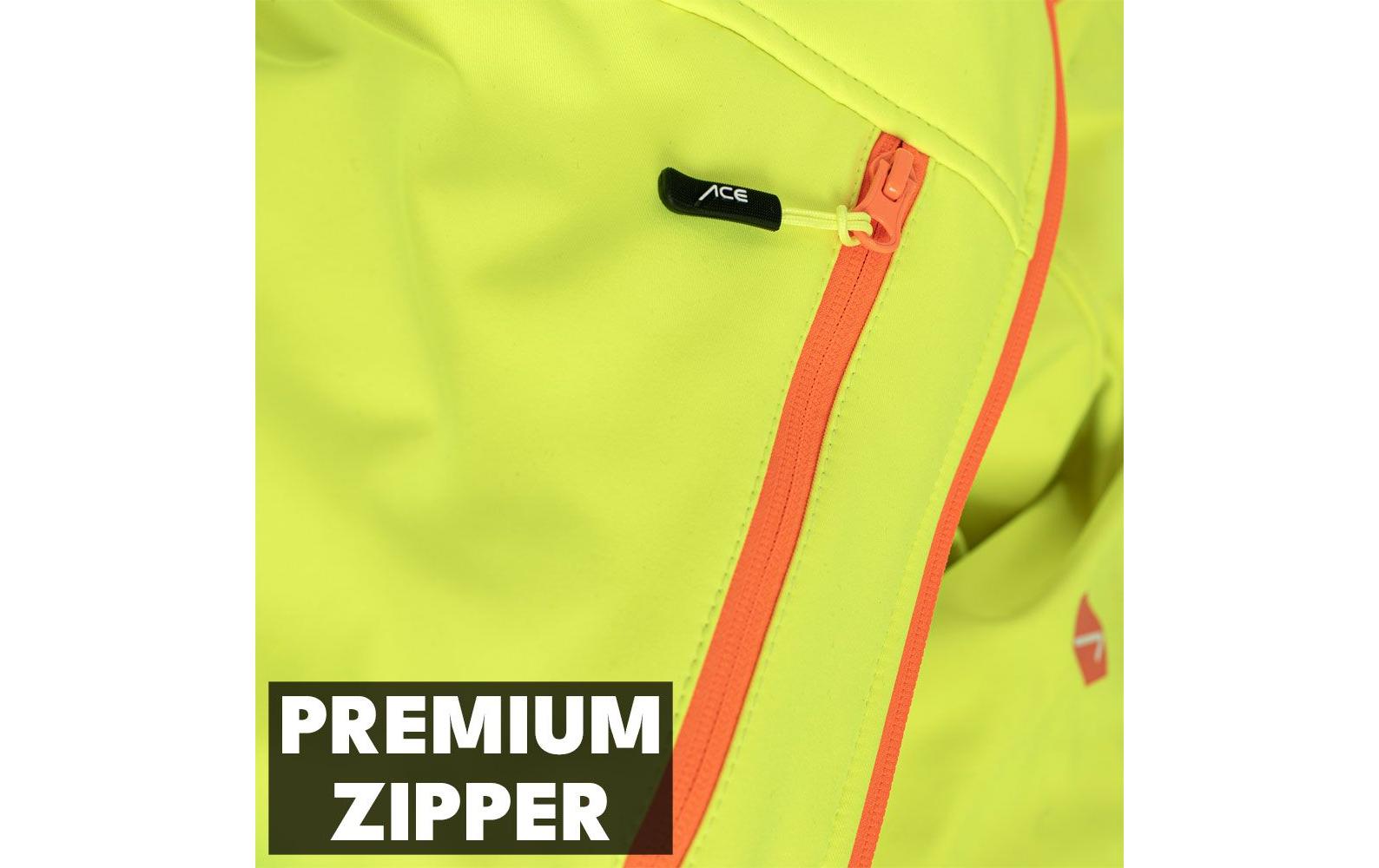 Ace Warnjacke Neon Lite Softshell – 3XL – Gelb, Polyester, Klasse 3