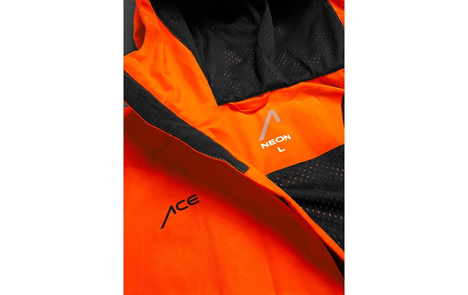 Ace Weste – Neongelb, Polyester, für Outdoor