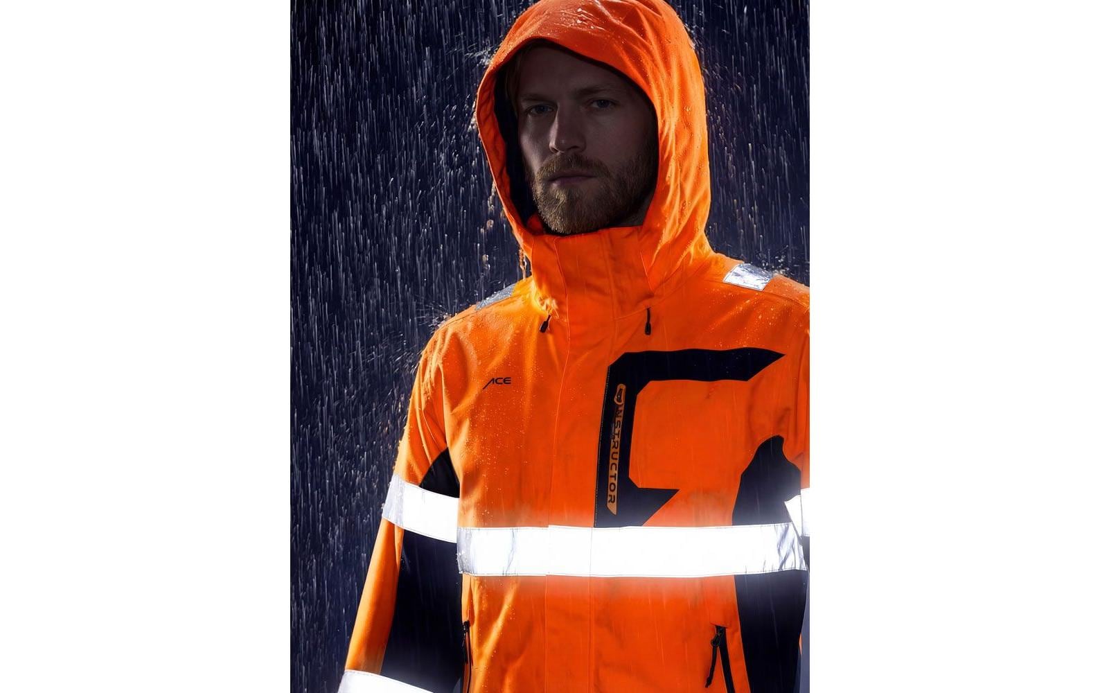 Ace Warnjacke Softshell, Neon Lite – M – Neongelb, Polyester, Klasse 3