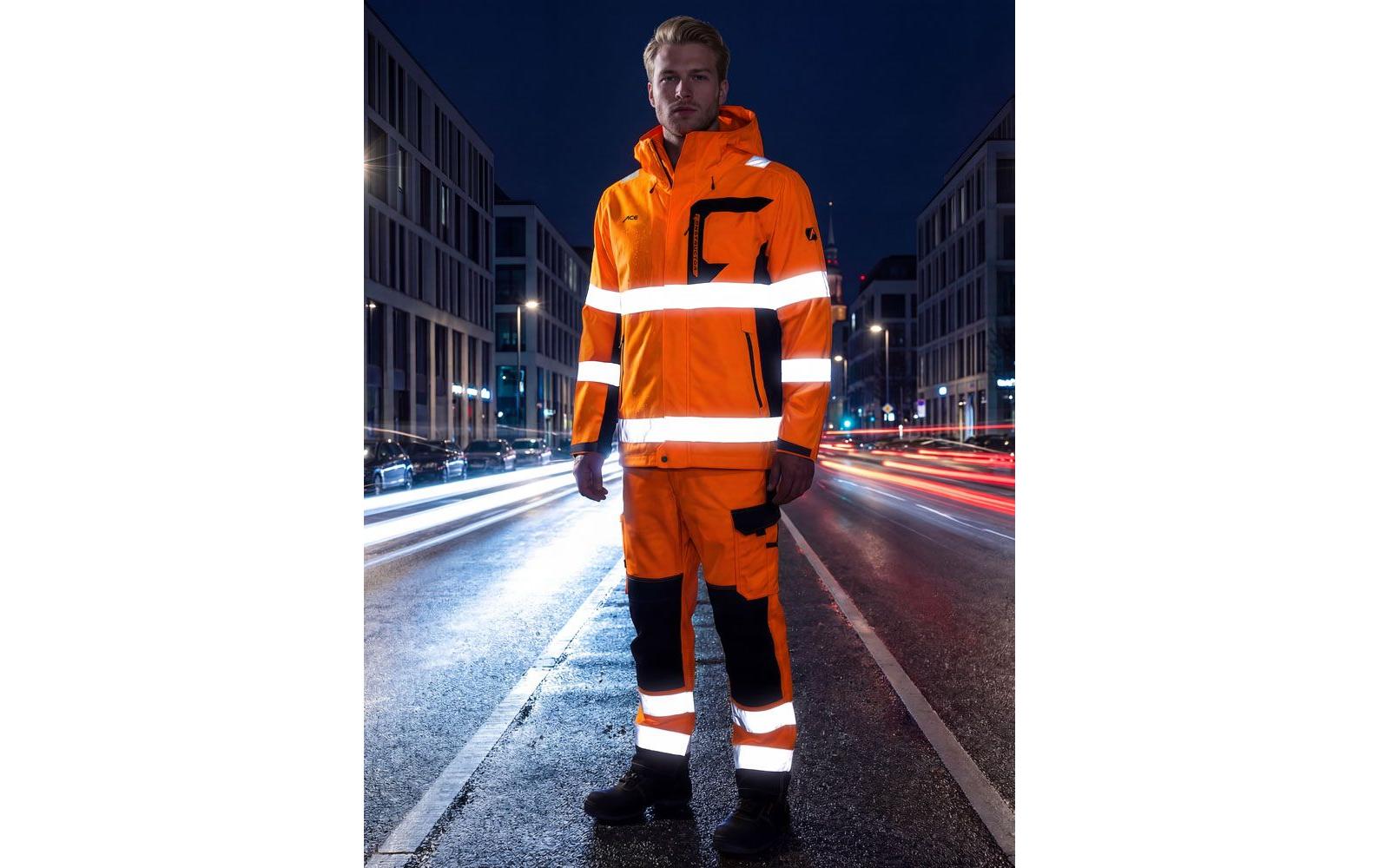 Ace Weste – Neongelb, Polyester, für Outdoor