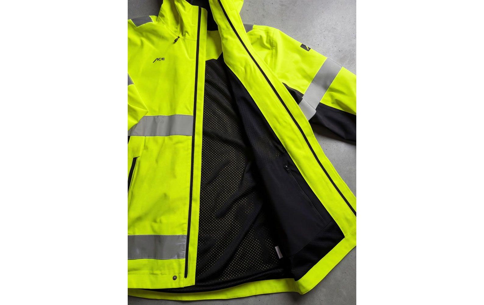 ACE – Weste – XXL – Neongelb, EN ISO 20471, EN 343, Polyester